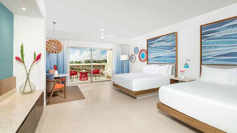 Hyatt Ziva Riviera Cancun Poolview Junior Suite Double