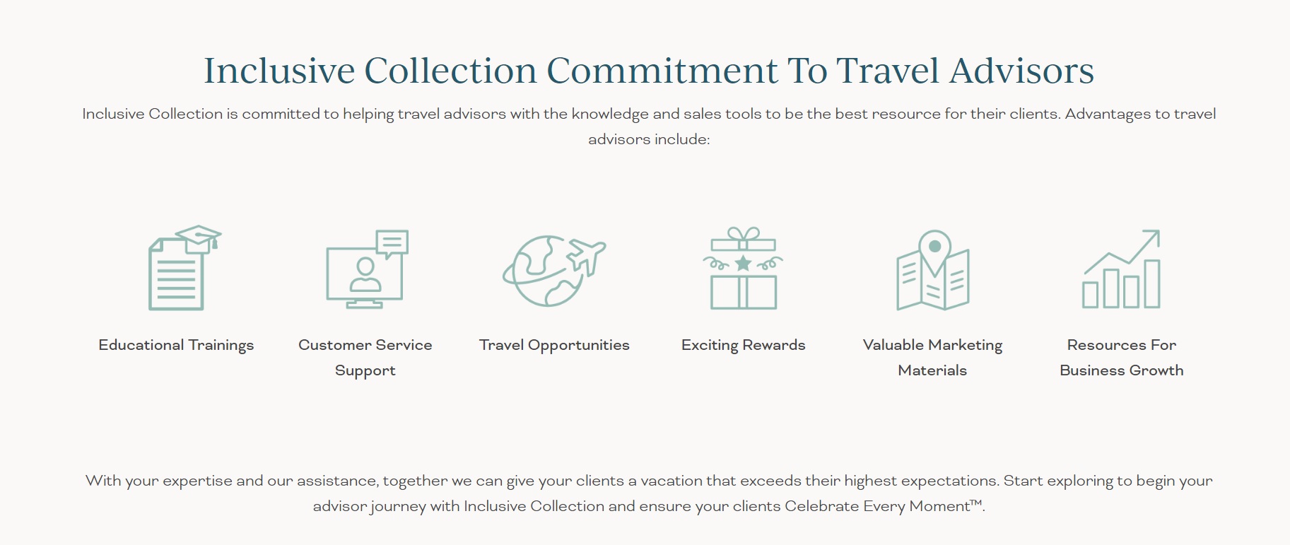 Confidant Collective Travel Agent program
