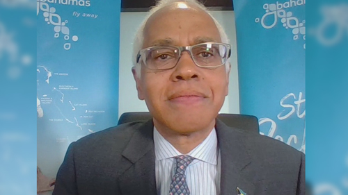 Dionisio D'Aguilar, Minister of Tourism & Aviation, The Bahamas.