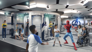 Disney Wish - Disney's Oceaneer Club: Marvel Super Hero Academy