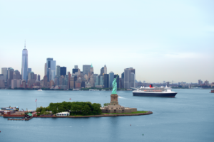 Cunard's Queen Mary 2 in NYC