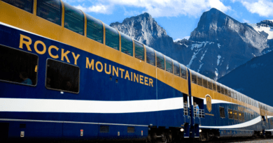 Rocky Mountaineer Train Exterior