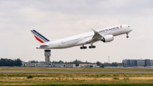 Air France Plane Taking Off