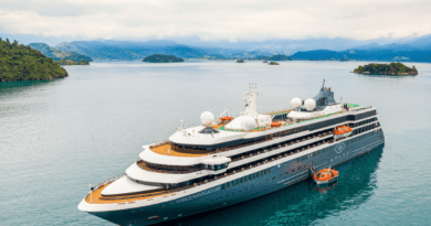 Atlas Ocean Voyages’ World Navigator Cruise Ship on water