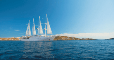 Windstar Cruises Wind Star in Mykonos