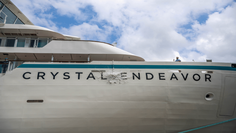 genting hotel branded ship crystal endeavor