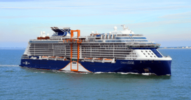 Celebrity Cruise Line's Celebrity Edge at sea