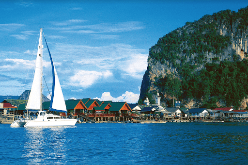 Sailboat in Phuket, Thailand