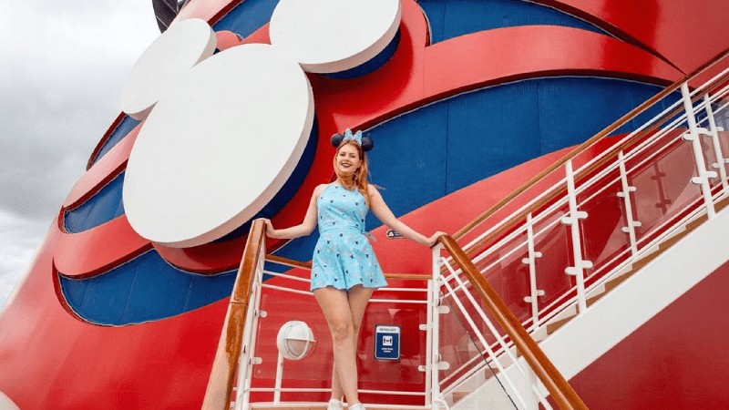 "So, so happy to be on the first DCL sailing since March 2020 🥰" said Milly on Instagram.