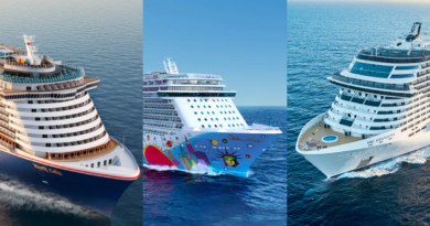 MSC Cruises, Norwegian Cruise Line. Carnival Cruise Line