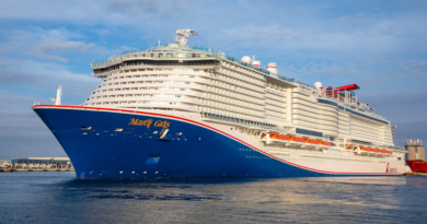 The Mardi Gras, Carnival Cruises' newest flagship