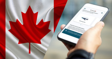 ArriveCAN app, Canadian flag
