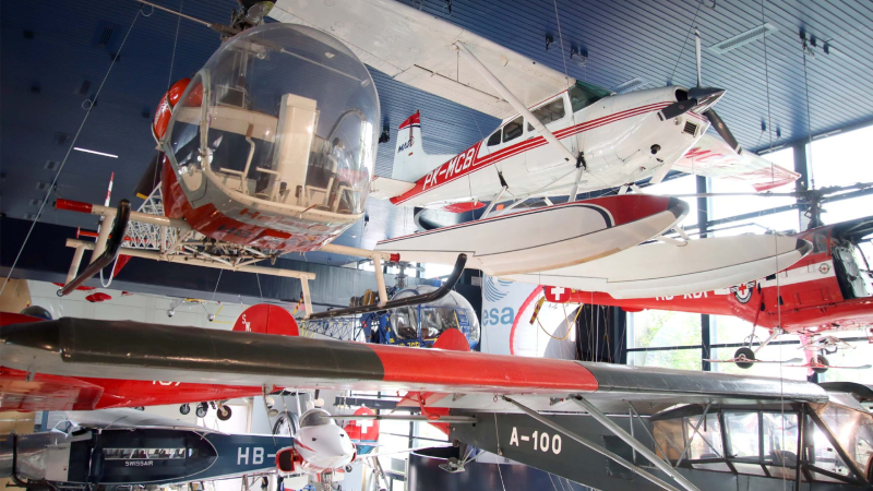 Museum of Transport in Lucerne, Aircraft section