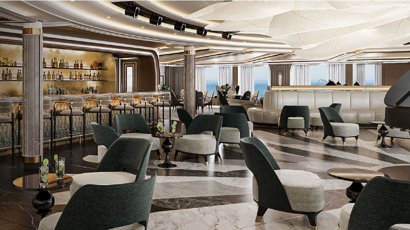 Observation Lounge of Regent Seven Seas Grandeur