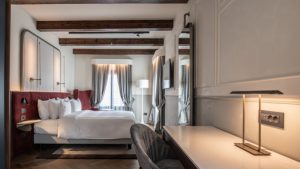 Junior suite at Radisson Collection Hotel, Palazzo Nani Venice.