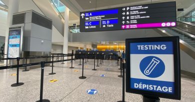 On-arrival testing centre at YYZ. Image courtesy of Toronto Pearson Airport.