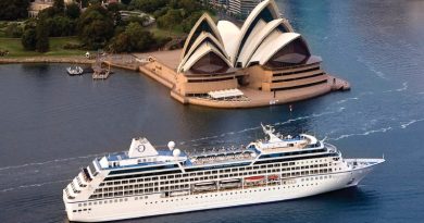 Oceania Cruises' Insignia in Sydney, Australia
