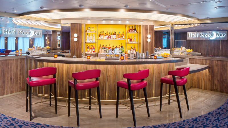 Holland America Line's Half Moon Bar