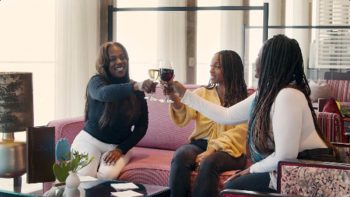 Women enjoying wine on AmaWaterways
