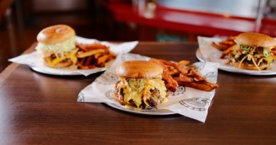 Funderstruck Nacho Burger created by Guy Fieri for Carnival Cruise Line.