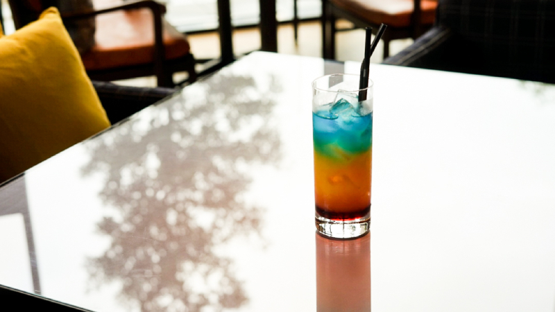 Happy Pride cocktail at Hyatt Kanazawa