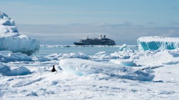 Ponant's Le Lyrial in Antarctica