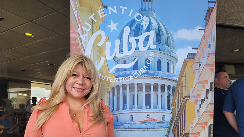 Karen Puebla of the Cuba Tourist Board