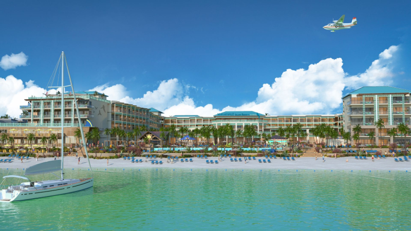 Margaritaville Island Reserve Riviera Maya rendering.