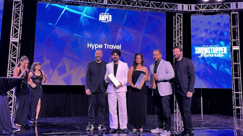 AIC Showstopper Awards - Hype Travel was named a Diamond level agency.