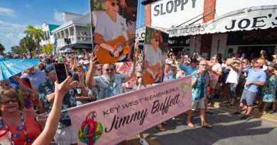 A tribute to Jimmy Buffett from Florida's Key West.