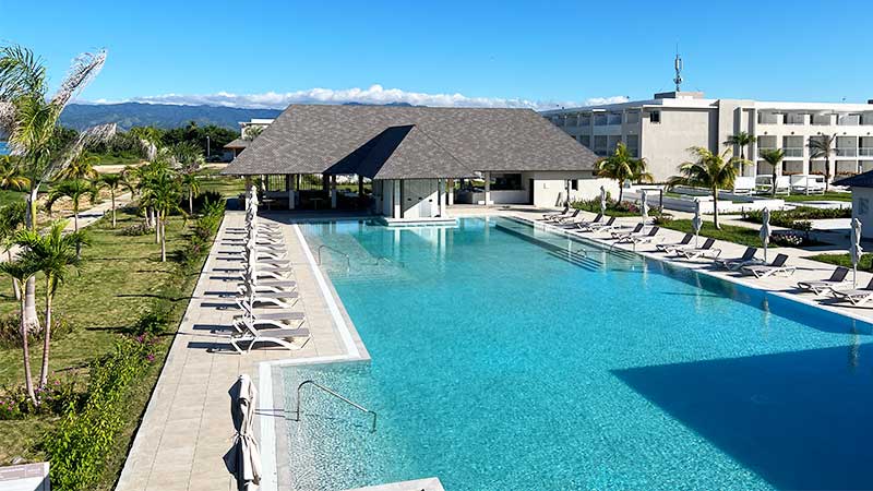 Melia Trinidad Peninsula Resort adults only pool 