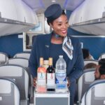 Porter Airline flight attendant