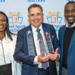 L to R: Donna Nixon of Sandals & Beaches Resorts and C.J. Smith, Director of Sales were on hand to officially present the awards. TTAND Photo