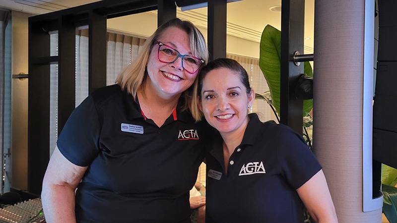 ACTA’s Nadine Schorn and Monica Perez Garcia