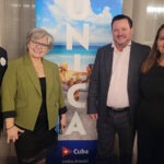 L-R: The Cuba Tourist Board's Danny Gomez, Nieves Ricardo, Lessner Gomez, and Mibiala Cruz.