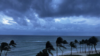 Stormy weather in the Caribbean