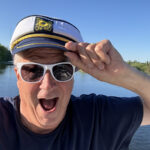 Just call him "Captain Jim." Open Jaw Senior Writer on board a Le Boat craft on the Trent-Severn Waterway.