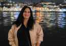 Sabrina at the port by the Douro River