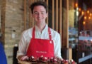 JR Ryall with some of his delicious almond tartlets