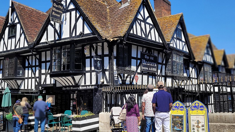 Canterbury makes for a pleasant day trip