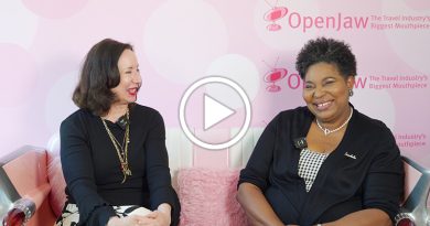 Open Jaw Pink Couch