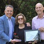 L-R: Flemming Friisdahl, Edna Ray, Senior Manager, Regional Sales, Air Canada and Kevin Pohlmann, Regional Sales Manager – Air Canada