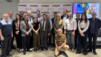 Advisors, tour operators and media join Israel Ministry of Tourism officials at an event in Toronto on 08SEP, 2026. 