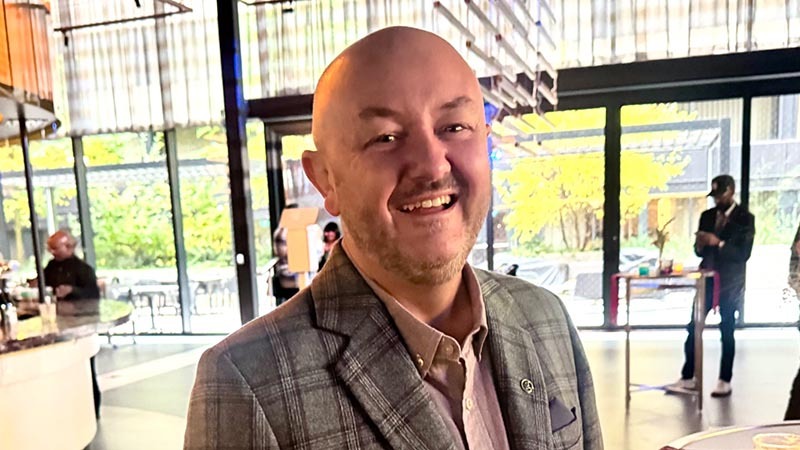 David Green of G Adventures at the Air Canada/Guatemala event