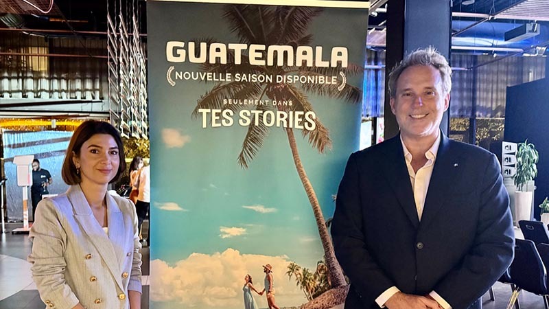 Shabnam Esfahani, Air Canada, and Harris Whitbeck, Guatemala Tourism 